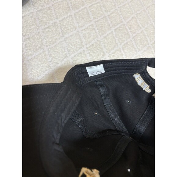 Johnnie Walker Keep Walking Whisky 2 Sided Embroidered Black Adjustable Hat - Picture 11 of 11